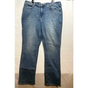 Levi's jeans womens 20 Signature Gold totally shaping straight 36 x 30 blue